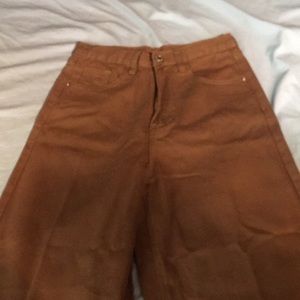 Brown jeans from SHEIN and has not been worn very new
